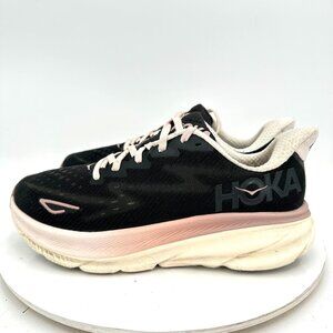 Hoka One One Clifton 9 Women Size 8.5B 1127896-ONQ Obsidian Quartzite Shoes